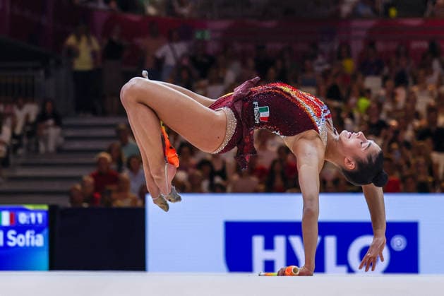OTHER - Gymnastics - 42nd Rhythmic gymnastics, Rhythmische Sportgymnastik, RSG World Championships Photo by IPA ABACAPRESS.COM87447092 - Sofia Raffaeli (ITA) seen during the 2026 FIG Rhythmic Gymnastics World Championships in Frankfurt Frankfurt am Main Germany  Copyright: xIPAxSport ABACAx
