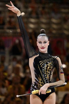 OTHER - Gymnastics - 42nd Rhythmic gymnastics, Rhythmische Sportgymnastik, RSG World Championships Photo by IPA ABACAPRESS.COM87447357 - Darja VARFOLOMEEV (GER) performing her Cubs routine during the 42nd Rhythmic Gymnastics World Championships in Frankfurt am Main, Germany, on August 13, 2026 Frankfurt am Main Germany  Copyright: xIPAxSport ABACAx