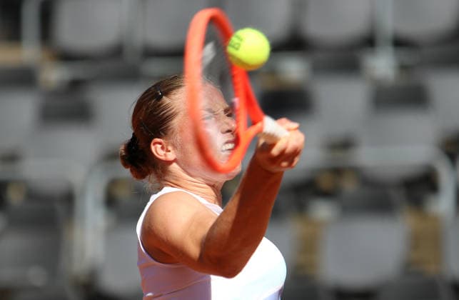 Tennisturnier Ladies & Gents am Hamburger Rothenbaum: Anna Siskova (Tschechien) *** Ladies and Men s Tennis Tournament at Rothenbaum in Hamburg: Anna Siskova, Czech Republic