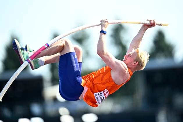 European Athletics Championships Birmingham 2026 - day 4 BIRMINGHAM, ENGLAND - AUGUST 13 : De Greef Jip (NED) in action during the Pole Vault Decathlon on day 4 of the Birmingham 2026 European Athletics Championships on August 13, 2026 in Birmingham, England, 13 08 2026 Birmingham ENGLAND  Copyright: xTomasxSiskx