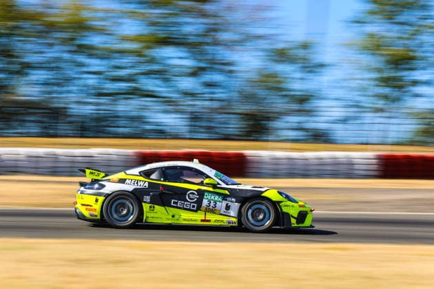 ADAC GT4 Germany, 7. + 8. Rennen Nürburgring 2026 33 Porsche 718 Cayman GT4 RS Clubsport, Avia W&S Motorsport: Nicolas Guillaume, Frederic Zebis - picture by Gruppe C Photography Nürburgring Oschersleben Rheinland-Pfalz Germany Copyright: xGruppexCxPhotographyx