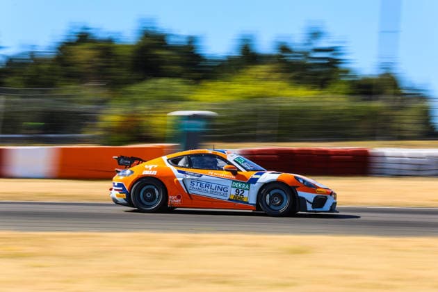 ADAC GT4 Germany, 7. + 8. Rennen Nürburgring 2026 92 Porsche 718 Cayman GT4 Clubsport, Team Wimmer Werk Motorsport: Egor Litvinenko, Oskar Dix - picture by Gruppe C Photography Nürburgring Oschersleben Rheinland-Pfalz Germany Copyright: xGruppexCxPhotographyx