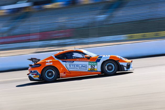ADAC GT4 Germany, 7. + 8. Rennen Nürburgring 2026 92 Porsche 718 Cayman GT4 Clubsport, Team Wimmer Werk Motorsport: Egor Litvinenko, Oskar Dix - picture by Gruppe C Photography Nürburgring Oschersleben Rheinland-Pfalz Germany Copyright: xGruppexCxPhotographyx
