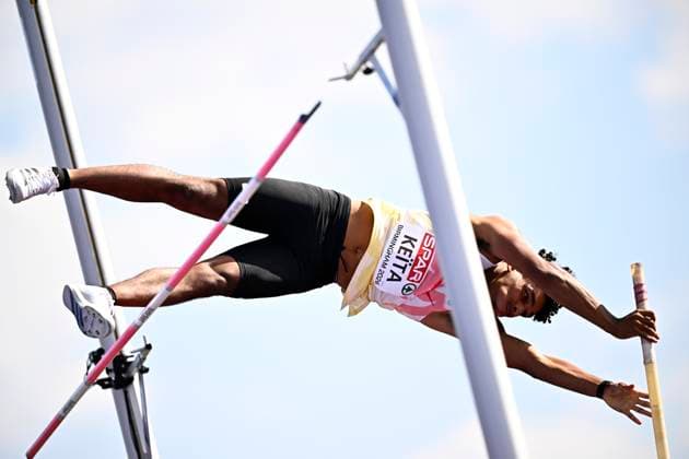 European Athletics Championships Birmingham 2026 - day 4 BIRMINGHAM, ENGLAND - AUGUST 13 : Keita Dai (BEL) in action during the Pole Vault Decathlon on day 4 of the Birmingham 2026 European Athletics Championships on August 13, 2026 in Birmingham, England, 13 08 2026 Birmingham ENGLAND  Copyright: xTomasxSiskx