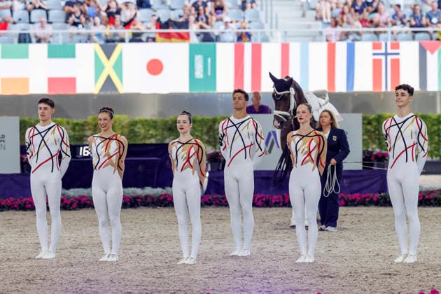 AACHEN - FEI World Championships 2026, AACHEN - FEI World Championships 2026 Team Germany FEI Vaulting World Championship, WM, Weltmeisterschaft Squad Compulsory Test Gruppen Aachen, Reitstadion Soers 13. August 2026 - *** AACHEN FEI World Championships 2026, AACHEN FEI World Championships 2026 Team Germany FEI Vaulting World Championship Squad Compulsory Test Groups Aachen, Soers Equestrian Stadium, August 13, 2026