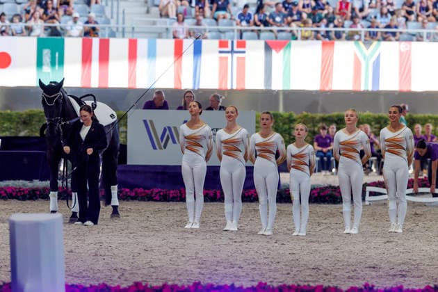 AACHEN - FEI World Championships 2026, AACHEN - FEI World Championships 2026 Team Belgium FEI Vaulting World Championship, WM, Weltmeisterschaft Squad Compulsory Test Gruppen Aachen, Reitstadion Soers 13. August 2026 - *** AACHEN FEI World Championships 2026, AACHEN FEI World Championships 2026 Team Belgium FEI Vaulting World Championship Squad Compulsory Test Groups Aachen, Soers Equestrian Stadium, August 13, 2026