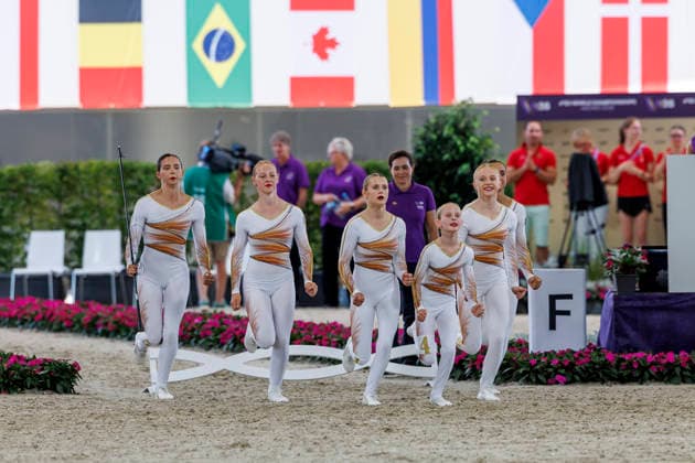 AACHEN - FEI World Championships 2026, AACHEN - FEI World Championships 2026 Team Belgium FEI Vaulting World Championship, WM, Weltmeisterschaft Squad Compulsory Test Gruppen Aachen, Reitstadion Soers 13. August 2026 - *** AACHEN FEI World Championships 2026, AACHEN FEI World Championships 2026 Team Belgium FEI Vaulting World Championship Squad Compulsory Test Groups Aachen, Soers Equestrian Stadium, August 13, 2026