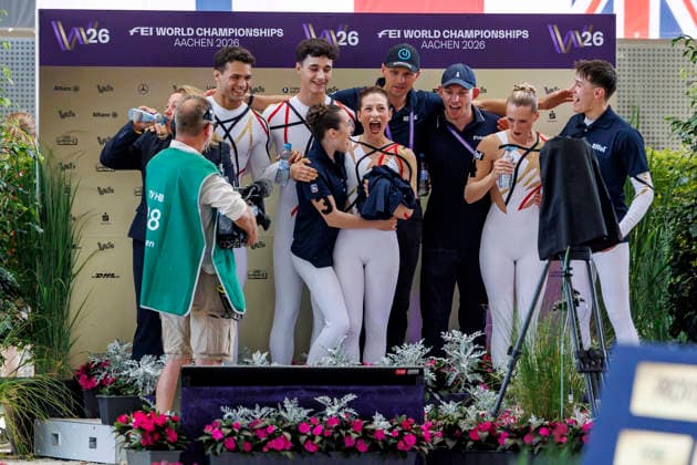 AACHEN - FEI World Championships 2026, AACHEN - FEI World Championships 2026 Team Germany FEI Vaulting World Championship, WM, Weltmeisterschaft Squad Compulsory Test Gruppen Aachen, Reitstadion Soers 13. August 2026 - *** AACHEN FEI World Championships 2026, AACHEN FEI World Championships 2026 Team Germany FEI Vaulting World Championship Squad Compulsory Test Groups Aachen, Soers Equestrian Stadium, August 13, 2026