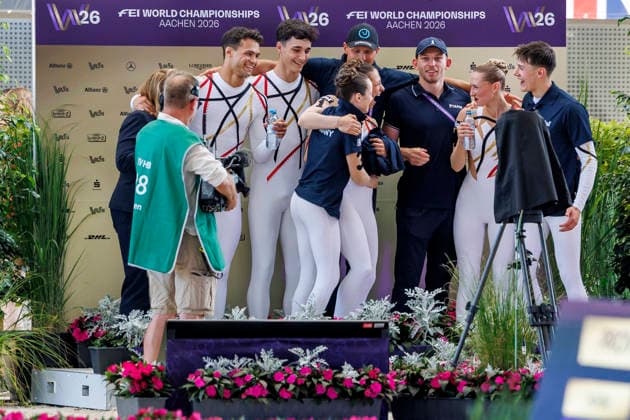 AACHEN - FEI World Championships 2026, AACHEN - FEI World Championships 2026 Team Germany FEI Vaulting World Championship, WM, Weltmeisterschaft Squad Compulsory Test Gruppen Aachen, Reitstadion Soers 13. August 2026 - *** AACHEN FEI World Championships 2026, AACHEN FEI World Championships 2026 Team Germany FEI Vaulting World Championship Squad Compulsory Test Groups Aachen, Soers Equestrian Stadium, August 13, 2026