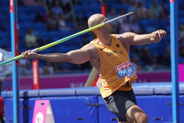 Birmingham , Leichtathletik, Athletics, Track and Field, EAA, Leichtathletik EM Birmingham 2026 European Championships birmingham 2026 , 10.08-17.08.2026, Alexander Stadium Birmingham, Grossbritannien , Speerwurf Männer, Javelin throw Men, Julian Weber, Deutschland Germany GER Copyright Gladys Chai von der Laage *** Birmingham, Track and Field, Athletics, EAA, 2026 European Athletics Championships in Birmingham, August 10–17, 2026, Alexander Stadium, Birmingham, United Kingdom, Men’s Javelin Throw, Julian Weber, Germany (GER) Copyright Gladys Chai von der Laage