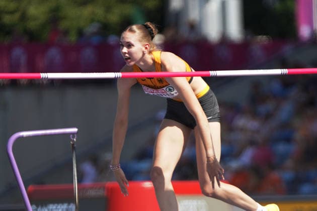Birmingham , Leichtathletik, Athletics, Track and Field, EAA, Leichtathletik EM Birmingham 2026 European Championships birmingham 2026 , 10.08-17.08.2026, Alexander Stadium Birmingham, Grossbritannien , Hochsprung Frauen High Jump Women, Dorothea Gantert, Deutschland, Germany GER Copyright Gladys Chai von der Laage *** Birmingham, Track and Field, Athletics, EAA, 2026 European Athletics Championships in Birmingham, August 10–17, 2026, Alexander Stadium, Birmingham, Great Britain, Women’s High Jump, Dorothea Gantert, Germany, GER Copyright Gladys Chai von der Laage