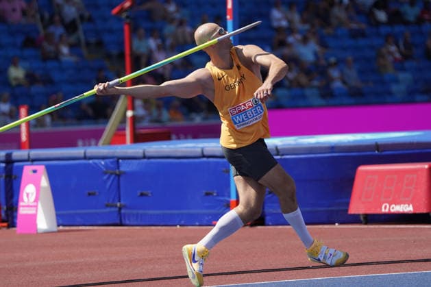 Birmingham , Leichtathletik, Athletics, Track and Field, EAA, Leichtathletik EM Birmingham 2026 European Championships birmingham 2026 , 10.08-17.08.2026, Alexander Stadium Birmingham, Grossbritannien , Speerwurf Männer, Javelin throw Men, Julian Weber, Deutschland Germany GER Copyright Gladys Chai von der Laage *** Birmingham, Track and Field, Athletics, EAA, 2026 European Athletics Championships in Birmingham, August 10–17, 2026, Alexander Stadium, Birmingham, United Kingdom, Men’s Javelin Throw, Julian Weber, Germany (GER) Copyright Gladys Chai von der Laage