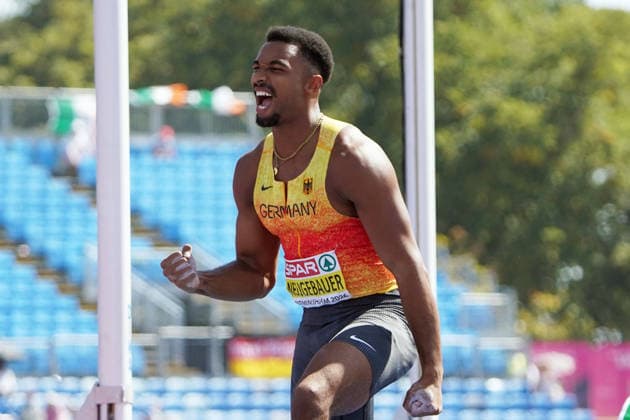 Birmingham , Leichtathletik, Athletics, Track and Field, EAA, Leichtathletik EM Birmingham 2026 European Championships birmingham 2026 , 10.08-17.08.2026, Alexander Stadium Birmingham, Grossbritannien , Decathlon, Zehnkampf, stabhochsprung Leo Neugebauer Deutschland, Germany GER Copyright Gladys Chai von der Laage *** Birmingham, Track and Field, Athletics, EAA, 2026 European Athletics Championships in Birmingham, 10 08 17–08 20 26, Alexander Stadium, Birmingham, United Kingdom, Decathlon, Pole Vault, Leo Neugebauer, Germany (GER), Copyright Gladys Chai von der Laage