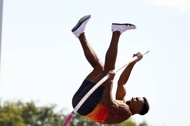 Birmingham , Leichtathletik, Athletics, Track and Field, EAA, Leichtathletik EM Birmingham 2026 European Championships birmingham 2026 , 10.08-17.08.2026, Alexander Stadium Birmingham, Grossbritannien , Decathlon, Zehnkampf, Stabhochsprung , Leo Neugebauer Deutschland, Germany GER Copyright Gladys Chai von der Laage *** Birmingham, Track and Field, Athletics, EAA, 2026 European Athletics Championships in Birmingham, 10 08 17–08 20 26, Alexander Stadium, Birmingham, United Kingdom, Decathlon, Pole Vault, Leo Neugebauer, Germany (GER) Copyright Gladys Chai von der Laage