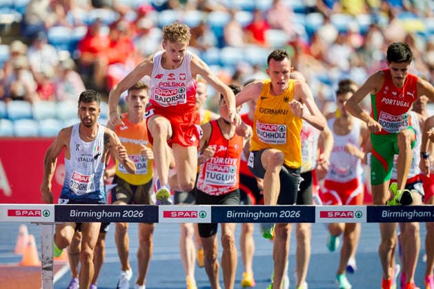 13.08.2026 BIRMINGHAM , WIELKA BRYTANIA ALEXANDER STADIUM , LEKKOATLETYCZNE MISTRZOSTWA EUROPY BIRMINGHAM 2026 (EUROPEAN ATLETICS CHAMIPONSHIPS BIRMINGHAM 2026 ) BIEG 3000 Z PRZESZKODAMI NZ. ADAM BOJARSKI FOTO RADOSLAW JOZWIAK CYFRASPORT NEWSPIX.PL --- Newspix.pl  RA2_2686