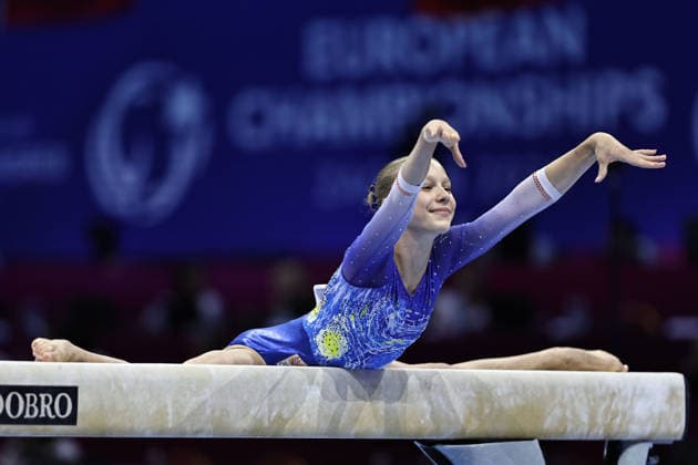 Vera Ubbink, NED, during qualification at 2026 Europeans in Zagreb; 13 08 2026; *** Vera Ubbink, NED, during the qualifying round at the 2026 European Championships in Zagreb on August 13, 2026 
