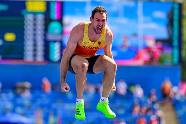 Niklas KAUL (Germany, USC Mainz, 100m DECATHLON Men) GBR, European Athletics Championships, Athletics, 13.08.2026, GBR, European Athletics Championships, Athletics, 13.08.2026, Birmingham *** Niklas KAUL, Germany, USC Mainz, Men s 100m Decathlon, GBR, European Athletics Championships, Track and Field, August 13, 2026, GBR, European Athletics Championships, Track and Field, August 13, 2026, Birmingham Copyright: xEibnerxPressefoto JanxPapenfussx EP_JPS
