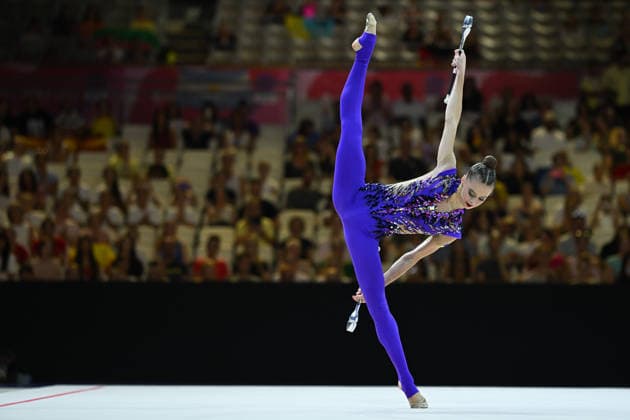 Taisiia Onofriichuk (Ukraine) Weltmeisterschaften Rhythmische Sportgymnastik - Qualifikation Einzel 13.08.2026 Weltmeisterschaften Rhythmische Sportgymnastik - Qualifikation Einzel 13.08.2026, Frankfurt *** Taisiia Onofriichuk, Ukraine, Rhythmic Gymnastics World Championships, Individual Qualification, August 13, 2026, Rhythmic Gymnastics World Championships, Individual Qualification, August 13, 2026, Frankfurt Copyright: xEibner-Pressefoto xHoepnerx EP_PHR