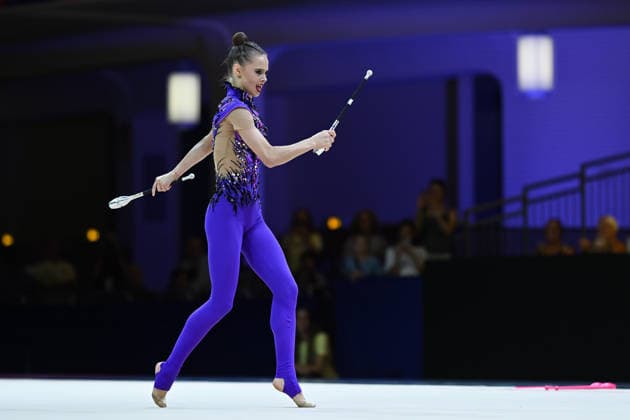 Taisiia Onofriichuk (Ukraine) Weltmeisterschaften Rhythmische Sportgymnastik - Qualifikation Einzel 13.08.2026 Weltmeisterschaften Rhythmische Sportgymnastik - Qualifikation Einzel 13.08.2026, Frankfurt *** Taisiia Onofriichuk, Ukraine, Rhythmic Gymnastics World Championships, Individual Qualification, August 13, 2026, Rhythmic Gymnastics World Championships, Individual Qualification, August 13, 2026, Frankfurt Copyright: xEibner-Pressefoto xHoepnerx EP_PHR