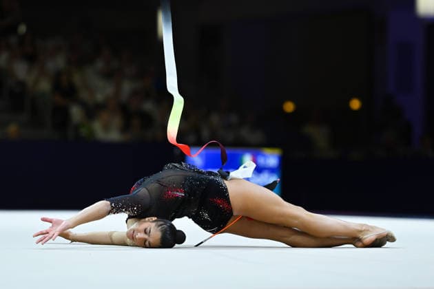 Sofia Raffaeli (Italien) Weltmeisterschaften Rhythmische Sportgymnastik - Qualifikation Einzel 13.08.2026 Weltmeisterschaften Rhythmische Sportgymnastik - Qualifikation Einzel 13.08.2026, Frankfurt *** Sofia Raffaeli, Italy, Rhythmic Gymnastics World Championships, Individual Qualification, August 13, 2026, Rhythmic Gymnastics World Championships, Individual Qualification, August 13, 2026, Frankfurt Copyright: xEibner-Pressefoto xHoepnerx EP_PHR