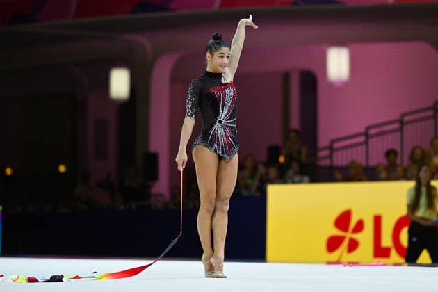 Sofia Raffaeli (Italien) Weltmeisterschaften Rhythmische Sportgymnastik - Qualifikation Einzel 13.08.2026 Weltmeisterschaften Rhythmische Sportgymnastik - Qualifikation Einzel 13.08.2026, Frankfurt *** Sofia Raffaeli, Italy, Rhythmic Gymnastics World Championships, Individual Qualification, August 13, 2026, Rhythmic Gymnastics World Championships, Individual Qualification, August 13, 2026, Frankfurt Copyright: xEibner-Pressefoto xHoepnerx EP_PHR