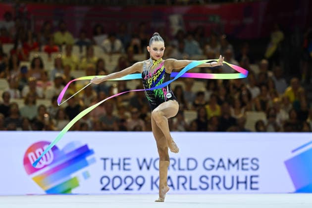 Sofiia Ilteriakova (Russland) Weltmeisterschaften Rhythmische Sportgymnastik - Qualifikation Einzel 13.08.2026 Weltmeisterschaften Rhythmische Sportgymnastik - Qualifikation Einzel 13.08.2026, Frankfurt *** Sofiia Ilteriakova, Russia, Rhythmic Gymnastics World Championships, Individual Qualification, August 13, 2026, Rhythmic Gymnastics World Championships, Individual Qualification, August 13, 2026, Frankfurt Copyright: xEibner-Pressefoto xHoepnerx EP_PHR