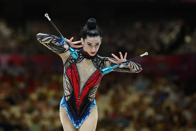 Hatice Gokce Emir (Tuerkei) Weltmeisterschaften Rhythmische Sportgymnastik - Qualifikation Einzel 13.08.2026 Weltmeisterschaften Rhythmische Sportgymnastik - Qualifikation Einzel 13.08.2026, Frankfurt *** Hatice Gokce Emir Turkey Rhythmic Gymnastics World Championships Individual Qualification August 13, 2026 Rhythmic Gymnastics World Championships Individual Qualification August 13, 2026, Frankfurt Copyright: xEibner-Pressefoto xHoepnerx EP_PHR