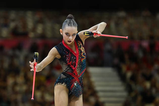 Sofiia Ilteriakova (Russland) Weltmeisterschaften Rhythmische Sportgymnastik - Qualifikation Einzel 13.08.2026 Weltmeisterschaften Rhythmische Sportgymnastik - Qualifikation Einzel 13.08.2026, Frankfurt *** Sofiia Ilteriakova, Russia, Rhythmic Gymnastics World Championships, Individual Qualification, August 13, 2026, Rhythmic Gymnastics World Championships, Individual Qualification, August 13, 2026, Frankfurt Copyright: xEibner-Pressefoto xHoepnerx EP_PHR