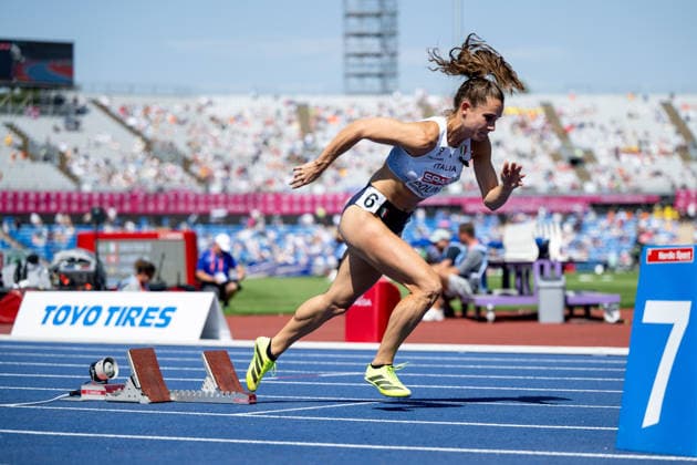 13.08.2026, GBR, Leichtathletik, Europameisterschaft 2026, Morgensession Tag 4, Birmingham Anna Polinari ( Italien ), 400 Meter Lauf Damen, Halbfinale Birmingham Alexander Stadium England Großbritannien *** August 13, 2026, GBR, Track and Field, 2026 European Championships, Morning Session, Day 4, Birmingham; Anna Polinari (Italy), Women s 400-meter dash, Semifinals, Alexander Stadium, Birmingham, England, Great Britain Copyright: xNordphoto Memmlerx