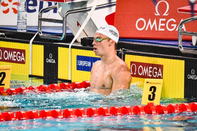 NATATION : Championnat d europe de natation 2026 - PARIS - 13 08 2026 Leon Marchand (FRA) Saint DenisFrance  Copyright: xBaptistexAutissierx