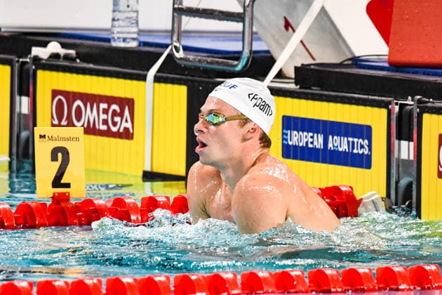 NATATION : Championnat d europe de natation 2026 - PARIS - 13 08 2026 Leon Marchand (FRA) Saint DenisFrance  Copyright: xBaptistexAutissierx