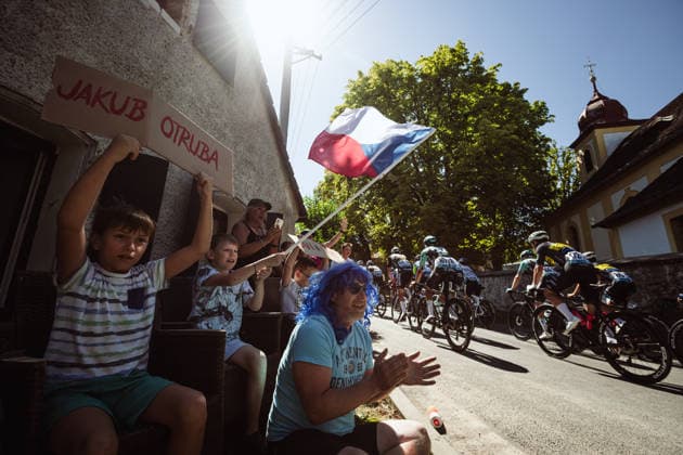 Czech Tour 2026, stage 1, Road cycling, Rad, Radsport, Strasse fans, on August 13, 2026, Karlovy Vary, Czechia. (CTKxPhoto JanxBrychta) CTKPhotoF202608130030501  CTKPhotoF202608130030501