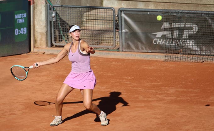 Tennisturnier Ladies & Gents Cup am Hamburger Rothenbaum: Lola Giza (Deutschland). *** Ladies Gents Cup Tennis Tournament at Rothenbaum in Hamburg, Lola Giza, Germany