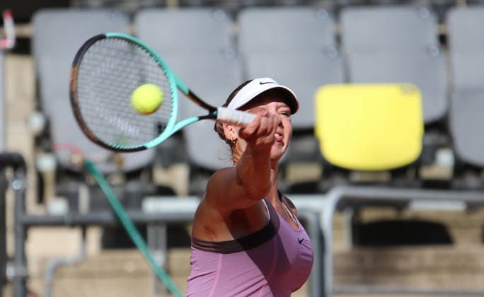 Tennisturnier Ladies & Gents Cup am Hamburger Rothenbaum: Lola Giza (Deutschland). *** Ladies Gents Cup Tennis Tournament at Rothenbaum in Hamburg, Lola Giza, Germany