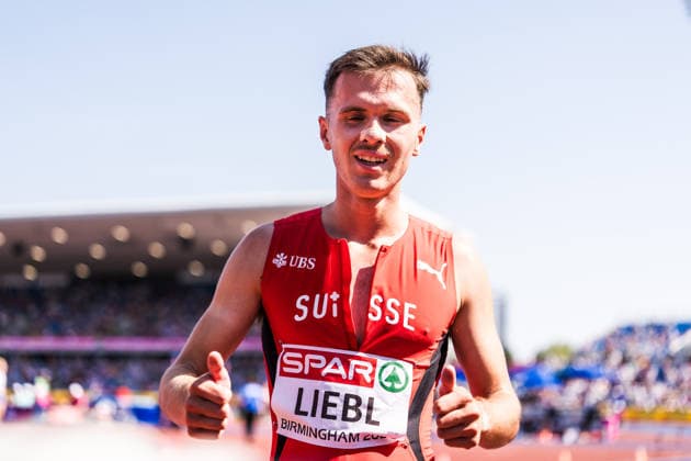 European Athletics Championships; Birmingham, 13.08.2026 BIRMINGHAM, UNITED KINGDOM - AUGUST 13: Aarno Liebl (Switzerland) after the first round of the 3000 m steeple chase on August 13, 2026 in Birmingham, United Kingdom. *** European Athletics Championships, Birmingham, August 13, 2026 BIRMINGHAM, UNITED KINGDOM AUGUST 13 Aarno Liebl of Switzerland after the first round of the 3,000-meter steeplechase on August 13, 2026, in Birmingham, United Kingdom Copyright: xBEAUTIFULxSPORTS UlfxSchillerx