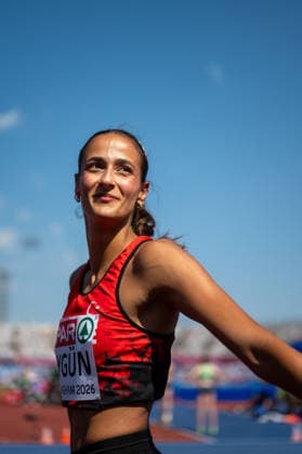 13.08.2026, GBR, Leichtathletik, Europameisterschaft 2026, Morgensession Tag 4, Birmingham Berra Aygün ( Türkei ), Hochsprung Damen, Qualifikation Birmingham Alexander Stadium England Großbritannien *** August 13, 2026, GBR, Track and Field, 2026 European Championships, Morning Session, Day 4, Birmingham, Berra Aygün (Turkey), Women s High Jump, Qualifying Round, Birmingham Alexander Stadium, England, Great Britain Copyright: xNordphoto Memmlerx