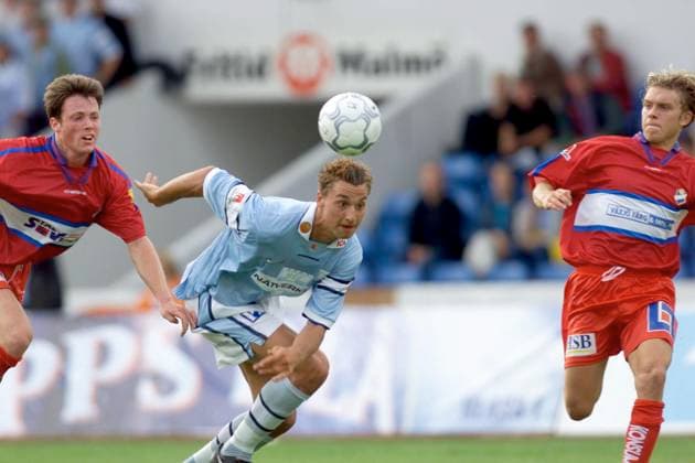 Fotboll, Superettan, Malmö - Öster: Zlatan Ibrahimovic, Malmö Malmö Sverige *** Soccer, Superettan, Malmö Öster, Zlatan Ibrahimovic, Malmö, Malmö, Sweden  Copyright: xBjörnxLindgrenx