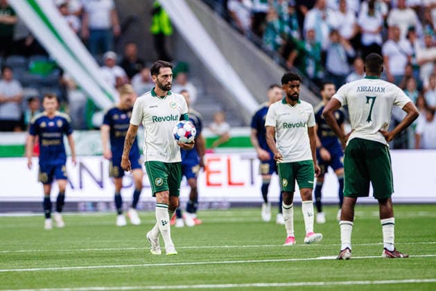 260813 Nahir Besara of Hammarby looks dejected after 0-1 during the UEFA Conference League qualifying football match between Hammarby and Rakow on August 13, 2026 in Stockholm. Photo: Kenta Jönsson BILDBYRAN COP 210 KJ0361 fotboll football soccer fotball uefa conference league conference league hammarby rakow bbeng depp *** August 13, 2026: Nahir Besara of Hammarby looks dejected after the 0–1 loss during the UEFA Conference League qualifying soccer match between Hammarby and Rakow on August 13, 2026 in Stockholm. Photo by Kenta Jönsson, BILDBYRAN COP 210 KJ0361. soccer, football, UEFA Conference League, Hammarby, Rakow, bbeng, depp  Copyright: KENTAxJÖNSSON BB260813KJ019