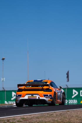 ADAC GT4 Germany, 7. + 8. Rennen Nürburgring 2026 92 Porsche 718 Cayman GT4 Clubsport, Team Wimmer Werk Motorsport: Egor Litvinenko, Oskar Dix - picture by Gruppe C Photography Nürburgring Oschersleben Rheinland-Pfalz Germany Copyright: xGruppexCxPhotographyx