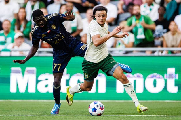 260813 Debohi Dieudonne Gaucho of Rakow and Amin Boudri of Hammarby during the UEFA Conference League qualifying football match between Hammarby and Rakow on August 13, 2026 in Stockholm. Photo: Kenta Jönsson BILDBYRAN COP 210 KJ0361 fotboll football soccer fotball uefa conference league conference league hammarby rakow bbeng *** August 13, 2026: Debohi Dieudonne Gaucho of Rakow and Amin Boudri of Hammarby during the UEFA Conference League qualifying soccer match between Hammarby and Rakow on August 13, 2026 in Stockholm. Photo by Kenta Jönsson, BILDBYRAN COP 210 KJ0361 soccer football fotball UEFA Conference League Conference League Hammarby Rakow bbeng  Copyright: KENTAxJÖNSSON BB260813KJ025