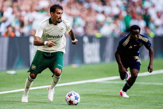 260813 Montader Madjed of Hammarby during the UEFA Conference League qualifying football match between Hammarby and Rakow on August 13, 2026 in Stockholm. Photo: Kenta Jönsson BILDBYRAN COP 210 KJ0361 fotboll football soccer fotball uefa conference league conference league hammarby rakow bbeng *** August 13, 2026: Montader Madjed of Hammarby during the UEFA Conference League qualifying soccer match between Hammarby and Rakow on August 13, 2026 in Stockholm. Photo by Kenta Jönsson, BILDBYRAN COP 210 KJ0361 soccer football fotball UEFA Conference League Conference League Hammarby Rakow bbeng  Copyright: KENTAxJÖNSSON BB260813KJ029