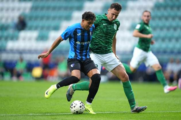 ESP: Flora Tallinn v Inter Escaldes Faysal Chouaib of Inter during UEFA Conference League Q3 between Flora Tallinn v Inter Escaldes played at A. Le Coq Arena, Tallin on August 13, 2026 in Estonia *** ESP Flora Tallinn vs. Inter Escaldes: Faysal Chouaib of Inter during the UEFA Conference League Q3 match between Flora Tallinn and Inter Escaldes, played at A Le Coq Arena in Tallinn on August 13, 2026, in Estonia Copyright: xAgenciaxLOFx
