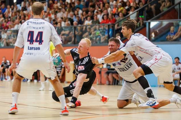 13.08.2026 - Handball - Saison 2026 2027 - Testspiel - Freundschaftsspiel : HC Erlangen HCE - SG BBM Bietigheim - DaMa - xdaxmax - Sebastian Firnhaber (18, HC Erlangen HCE ) im Angriff *** August 13, 2026 Handball Season 2026–2027 Exhibition Game Friendly Match HC Erlangen HCE vs. SG BBM Bietigheim Women s Team xdaxmax Sebastian Firnhaber 18, HC Erlangen HCE on the attack