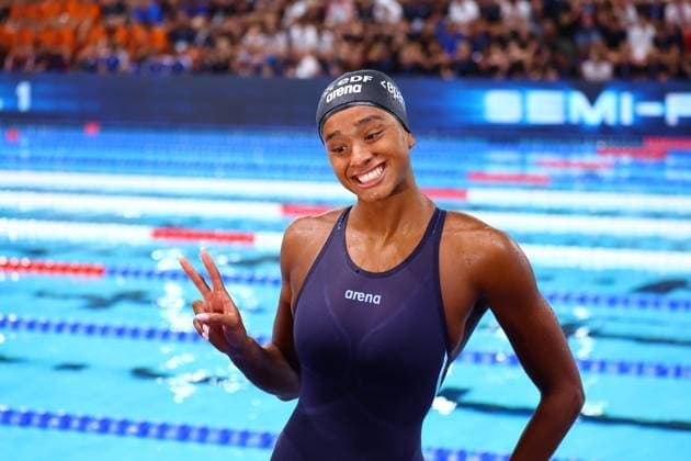 Championnat d Europe de natation PHOTOPQR LE COURRIER PICARD Haslin ; Saint Denis ; 13 08 2026 ; 13 08 26 Championnat d Europe de natation Centre Aquatique Olympique Sara Curtis (Ita) finale du 50m dos Photo Fred Haslin -- European Swimming Championships at the Greater Paris Metropolis Olympic Aquatics Centre in Paris Saint Denis 93 France  Copyright: xPHOTOPQR LExCOURRIERxPICARD MAXPxHaslinx 20260813LCP5810 20260813LCP5810