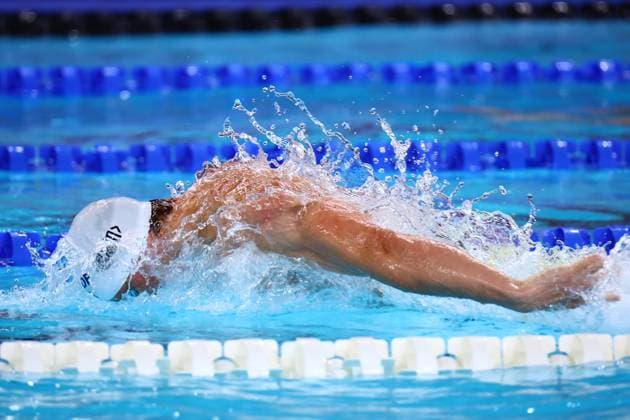Championnat d Europe de natation PHOTOPQR LE COURRIER PICARD Haslin ; Saint Denis ; 13 08 2026 ; 13 08 26 Championnat d Europe de natation Centre Aquatique Olympique Maxime Grousset finale du 100m papillon Photo Fred Haslin -- European Swimming Championships at the Greater Paris Metropolis Olympic Aquatics Centre in Paris Saint Denis 93 France  Copyright: xPHOTOPQR LExCOURRIERxPICARD MAXPxHaslinx 20260813LCP5785 20260813LCP5785