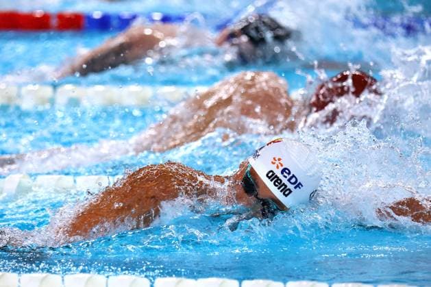 Championnat d Europe de natation PHOTOPQR LE COURRIER PICARD Haslin ; Saint Denis ; 13 08 2026 ; 13 08 26 Championnat d Europe de natation Centre Aquatique Olympique Daniel Popovici (Rou) demi finale du 200m nage libre Photo Fred Haslin -- European Swimming Championships at the Greater Paris Metropolis Olympic Aquatics Centre in Paris Saint Denis 93 France  Copyright: xPHOTOPQR LExCOURRIERxPICARD MAXPxHaslinx 20260813LCP5815 20260813LCP5815