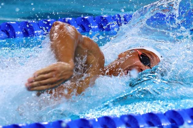 Championnat d Europe de natation PHOTOPQR LE COURRIER PICARD Haslin ; Saint Denis ; 13 08 2026 ; 13 08 26 Championnat d Europe de natation Centre Aquatique Olympique Roman Fuchs demi finale du 200m nage libre Photo Fred Haslin -- European Swimming Championships at the Greater Paris Metropolis Olympic Aquatics Centre in Paris Saint Denis 93 France  Copyright: xPHOTOPQR LExCOURRIERxPICARD MAXPxHaslinx 20260813LCP5818 20260813LCP5818