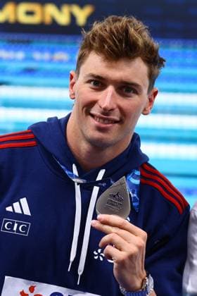 Championnat d Europe de natation PHOTOPQR LE COURRIER PICARD Haslin ; Saint Denis ; 13 08 2026 ; 13 08 26 Championnat d Europe de natation Centre Aquatique Olympique Maxime Grousset 100m papillon Photo Fred Haslin -- European Swimming Championships at the Greater Paris Metropolis Olympic Aquatics Centre in Paris Saint Denis 93 France  Copyright: xPHOTOPQR LExCOURRIERxPICARD MAXPxHaslinx 20260813LCP5827 20260813LCP5827