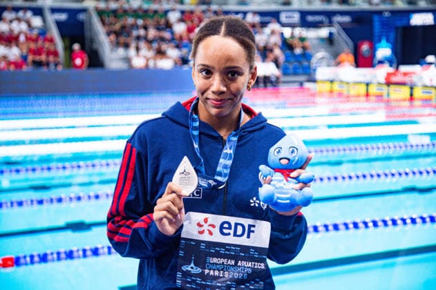 NATATION : Championnat d europe de natation 2026 - PARIS - 13 08 2026 Mary-Ambre Moluh (FRA) Saint DenisFrance  Copyright: xBaptistexAutissierx