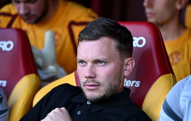 Alfred Johansson, manager of Motherwell Motherwell v HJK Helsinki, UEFA Conference League, 3rd Qualifying Round, Second Leg, Football, Fir Park, Motherwell, Scotland, UK - 13 Aug 2026Motherwell Fir Park Scotland United Kingdom  Copyright: xMarkxRunnacles Shutterstockx 17069362w